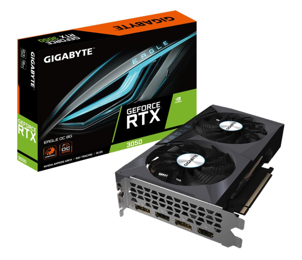 Gigabyte GeForce RTX 3050 EAGLE OC 8GB GDDR6 - 715688 - zdjęcie